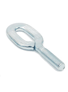 Slotted screws for steel posts