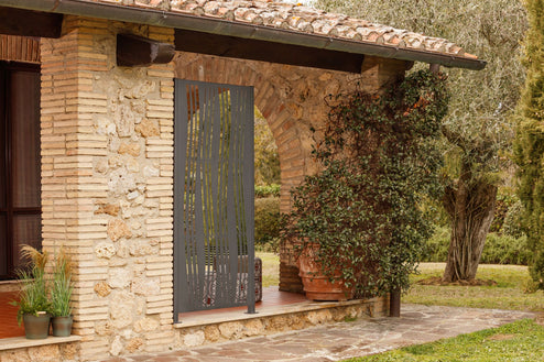 Arno privacy screen, powder-coated anthracite