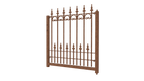 Gartentor Lucca als 3D Modell | Unbeschichtet
