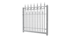 Gartentor Lugano als 3D Modell | Feuerverzinkt