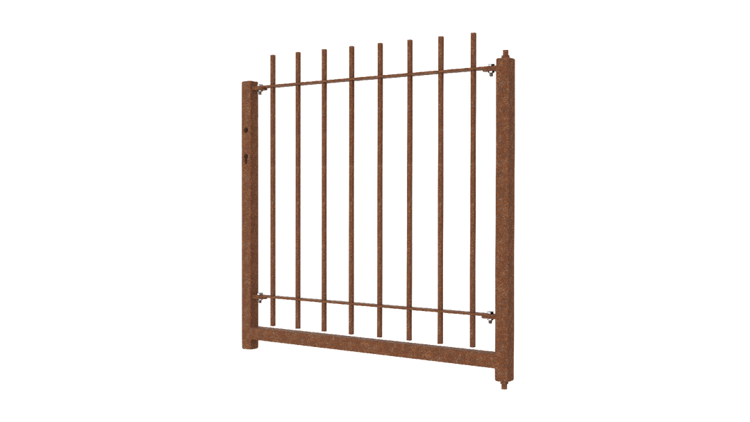 Gartentor Padua als 3D Modell | Unbeschichtet