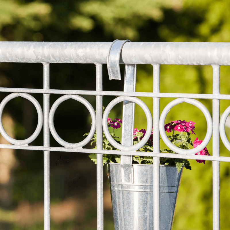 Geländer Belluno als Detailansicht | Feuerverzinkt