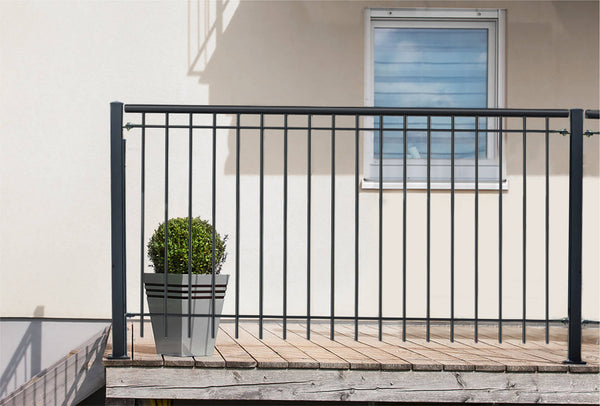 Geländer Ancona | Pulverbeschichtet anthrazit