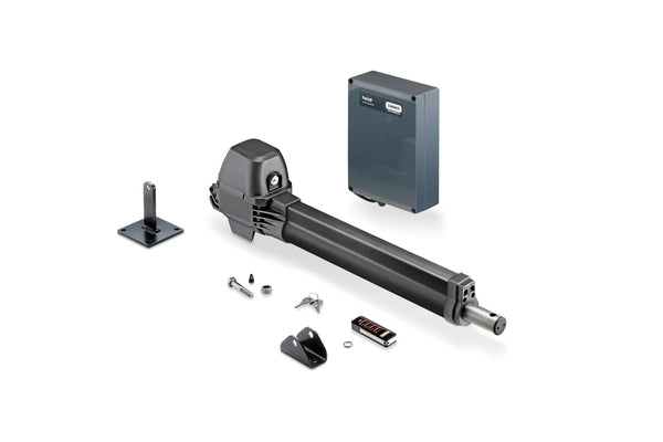 Twist electric drive for garden gates