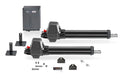Twist electric drive for courtyard gates
