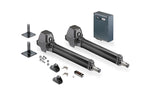 Twist electric drive for courtyard gates