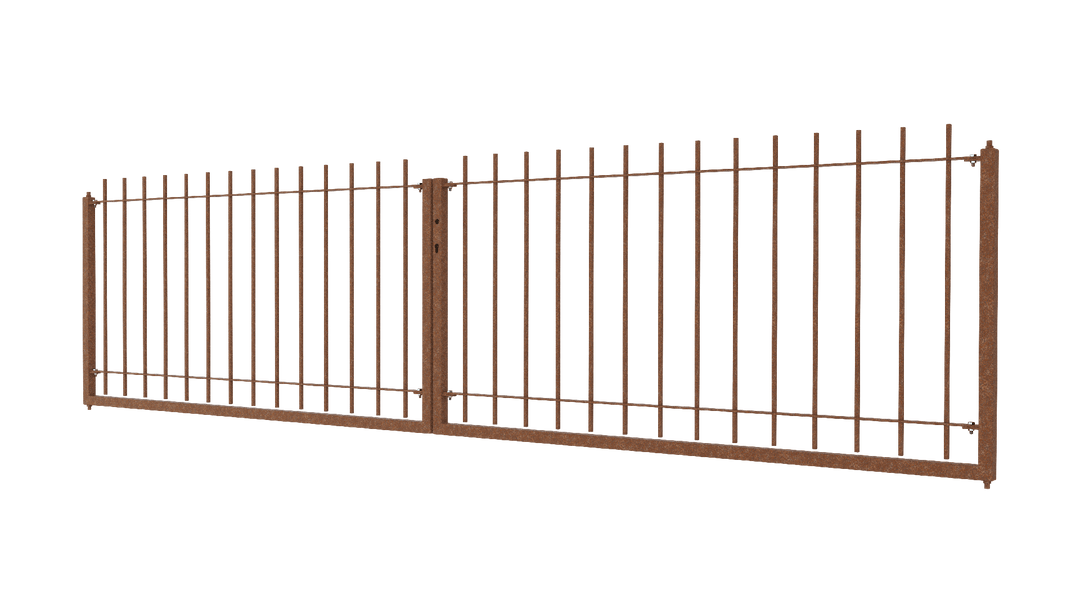 Zweiflügeliges Tor Padua als 3D Modell | Unbeschichtet