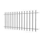 Zaun Ancona | Pulverbeschichtet RAL 7016 Anthrazitgrau