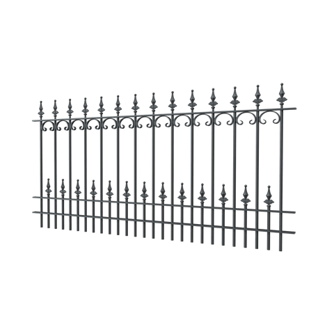 Zaun Lucca | pulverbeschichtet anthrazit