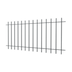 Zaun Padua | Pulverbeschichtet RAL 7016 Anthrazitgrau