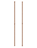 Schienen für Metallsichtschutz Modell | Unbeschichtet