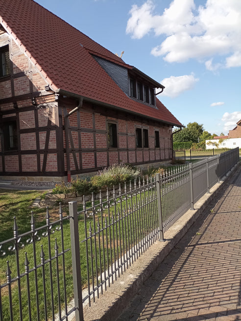 Lugano fence, powder-coated anthracite