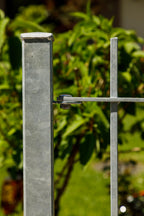 Pfosten als Endpfosten | Feuerverzinkt