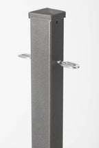 Pfosten Detail | Pulverbeschichtet Anthrazit